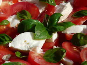 Tomate, Basilikum & Mozzarella